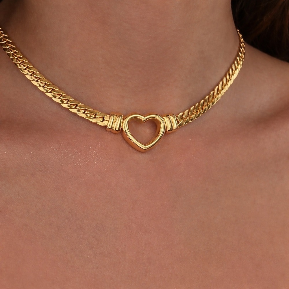Heart Necklace 18inch